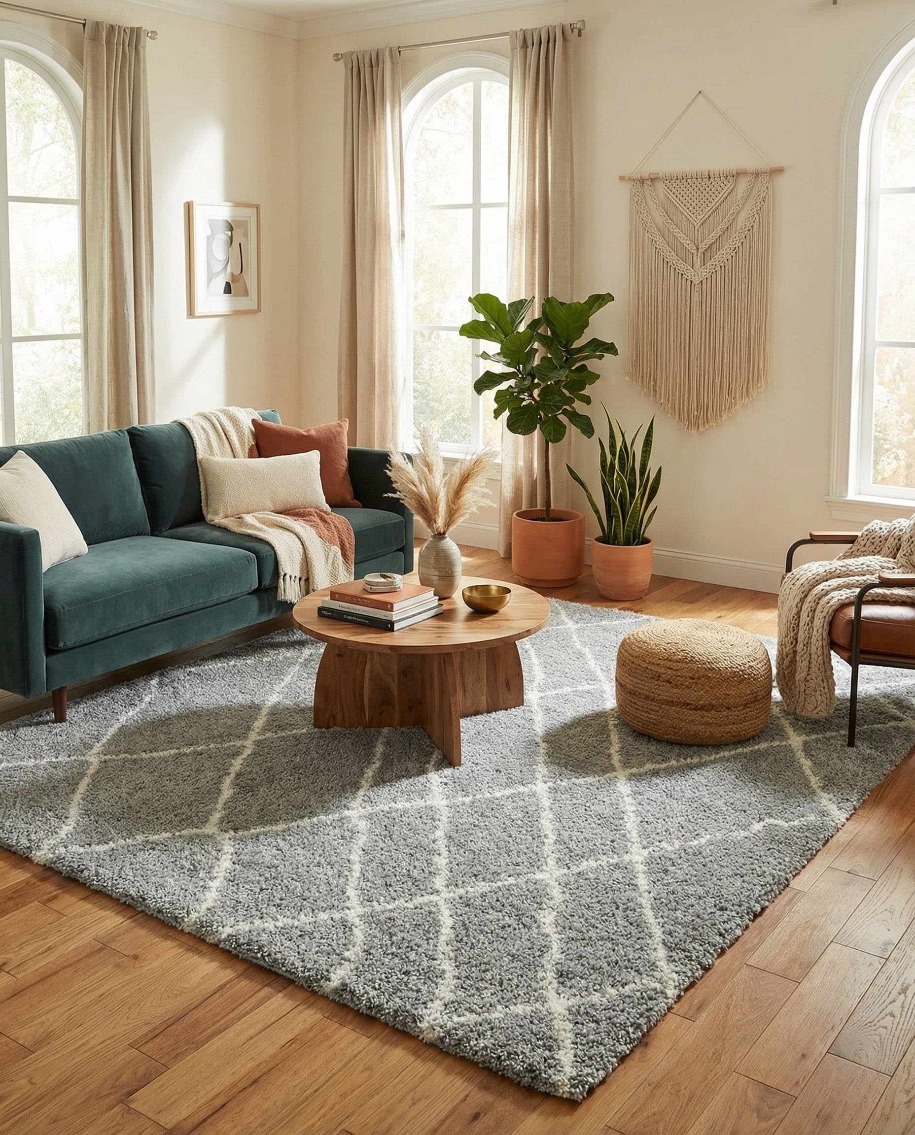 Amazon.com: Rugs.com - Soft Touch Shag Rug – 8 Ft Square Cloud
